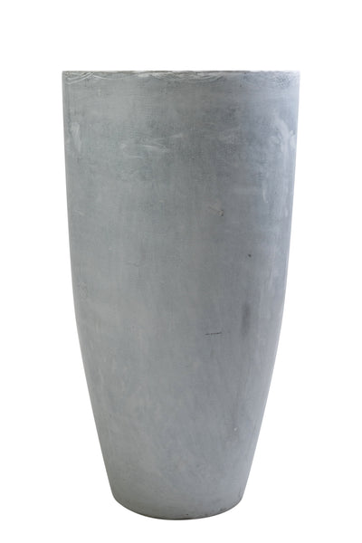 Ghiveci pt plante H100xD54 cm. gri ciment