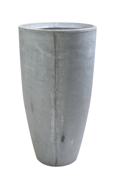 Ghiveci pt plante H100xD54 cm. gri ciment