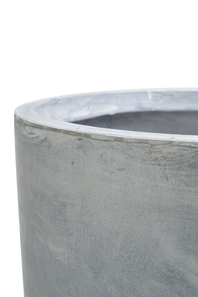 Ghiveci pt plante H100xD54 cm. gri ciment