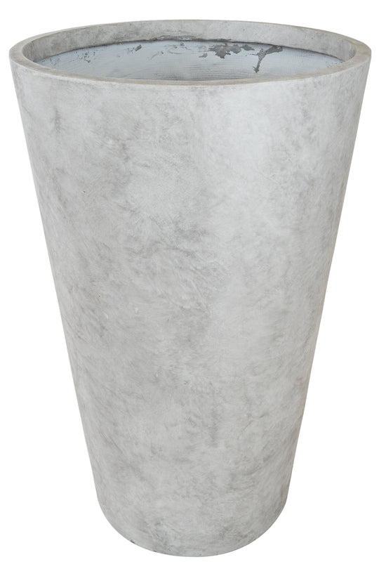 Ghiveci pt plante H100xD65 cm. gri ciment