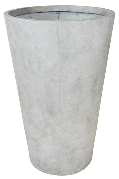 Ghiveci pt plante H100xD65 cm. gri ciment