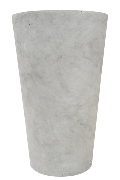 Ghiveci pt plante H40x D25 cm. gri ciment