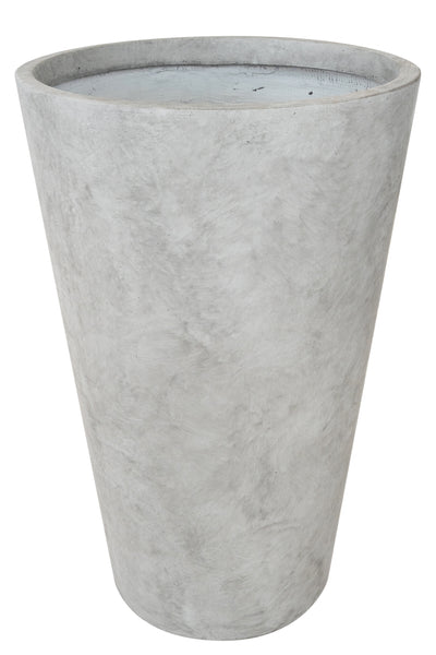 Ghiveci pt plante H81xD53 cm. gri ciment