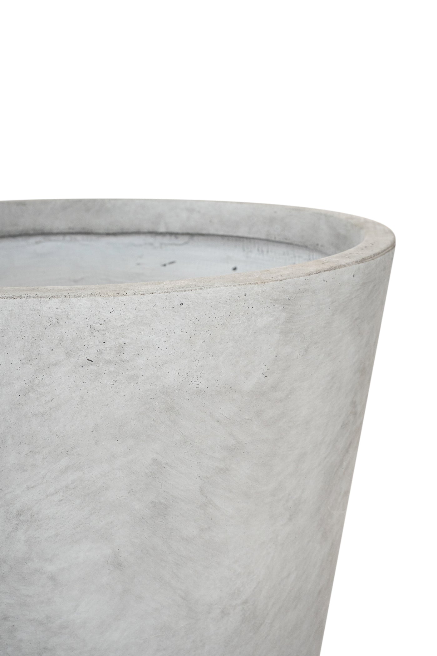 Ghiveci pt plante H81xD53 cm. gri ciment