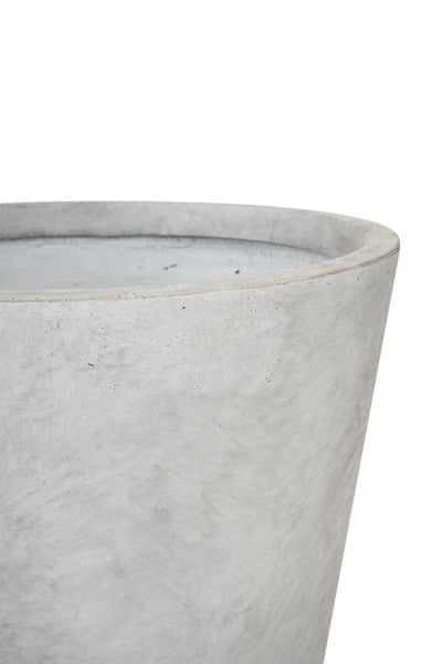 Ghiveci pt plante H81xD53 cm. gri ciment