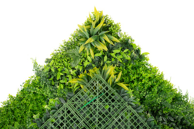 Gradina verticala din plante artificiale design 1mp model design V41 pentru interior si exterior