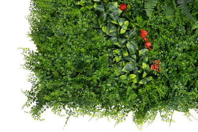 Gradina verticala din plante artificiale 1mp model design V46 pentru interior sau exterior