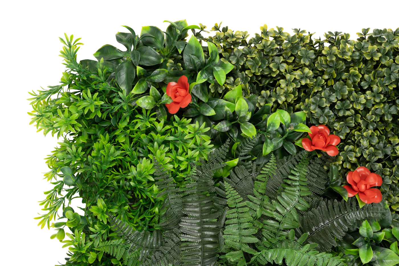 Gradina verticala din plante artificiale 1mp model design V47 pentru interior sau exterior