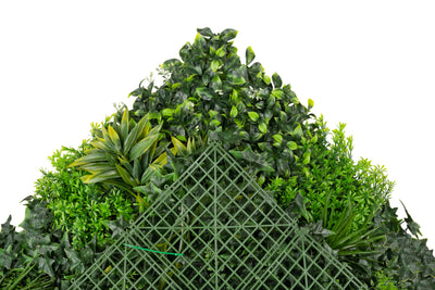 Gradina verticala din plante artificiale 1mp model design V57 pentru interior si exterior