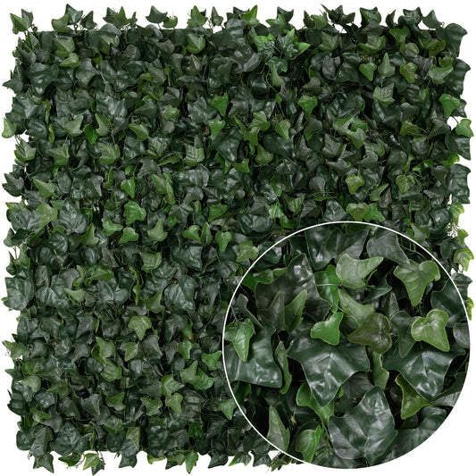 Gradina verticala din plante artificiale 0.9mp (95x95cm) model V60 pentru interior si exterior