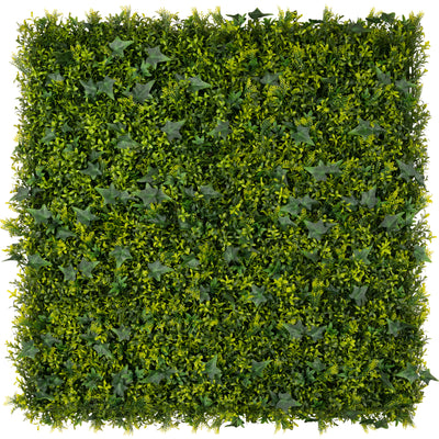 Gradina verticala din plante artificiale 1mp (100x100cm) model V45 pentru interior si exterior