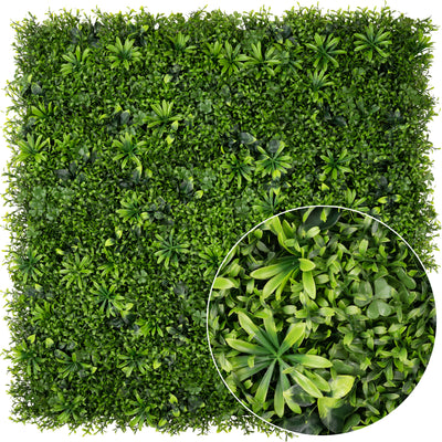 Gradina verticala din plante artificiale 1mp (100x100cm) model V55 pentru interior si exterior