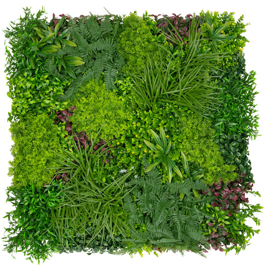 Gradina verticala din plante artificiale design 1mp model design V68 pentru interior sau exterior