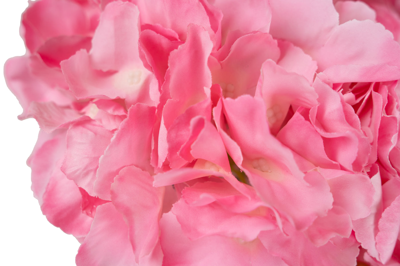Hortensie artificiala cu 5 flori roz D30xH47cm