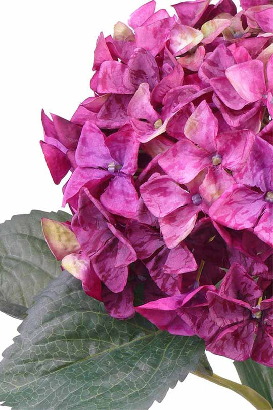 Hortensie artificiala roz cyclame D22xH105 cm