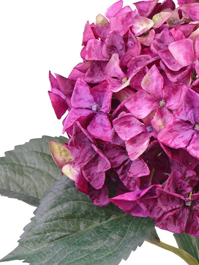 Hortensie artificiala roz cyclame D22xH105 cm