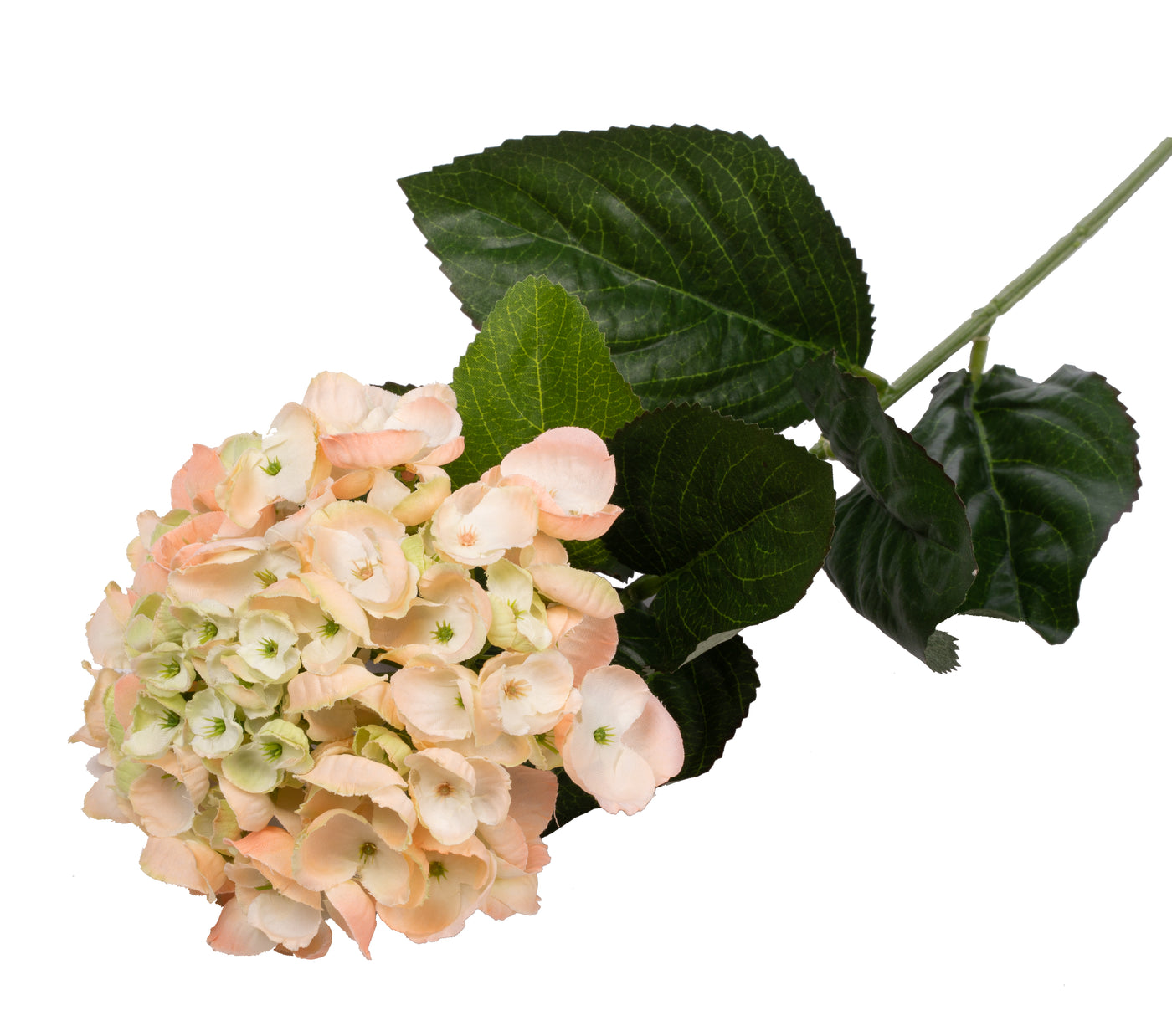 Hortensie artificiala roz-somon D15xH70 cm HO