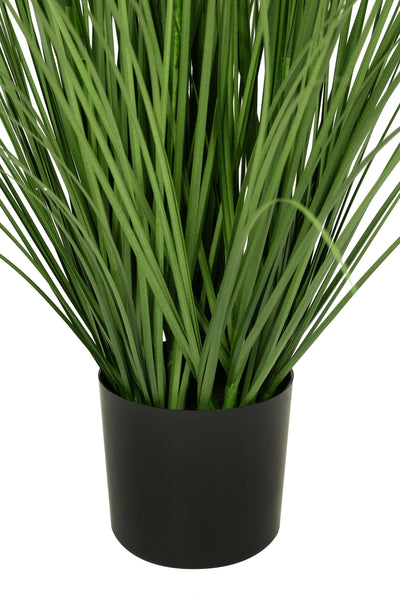 Iarba artificiala Onion 100 cm cu 8 flori de praz albe