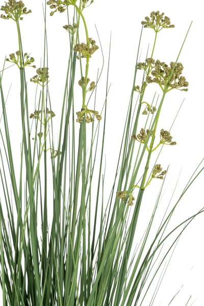 Iarba artificiala Onion 100 cm cu 8 flori de praz verzi