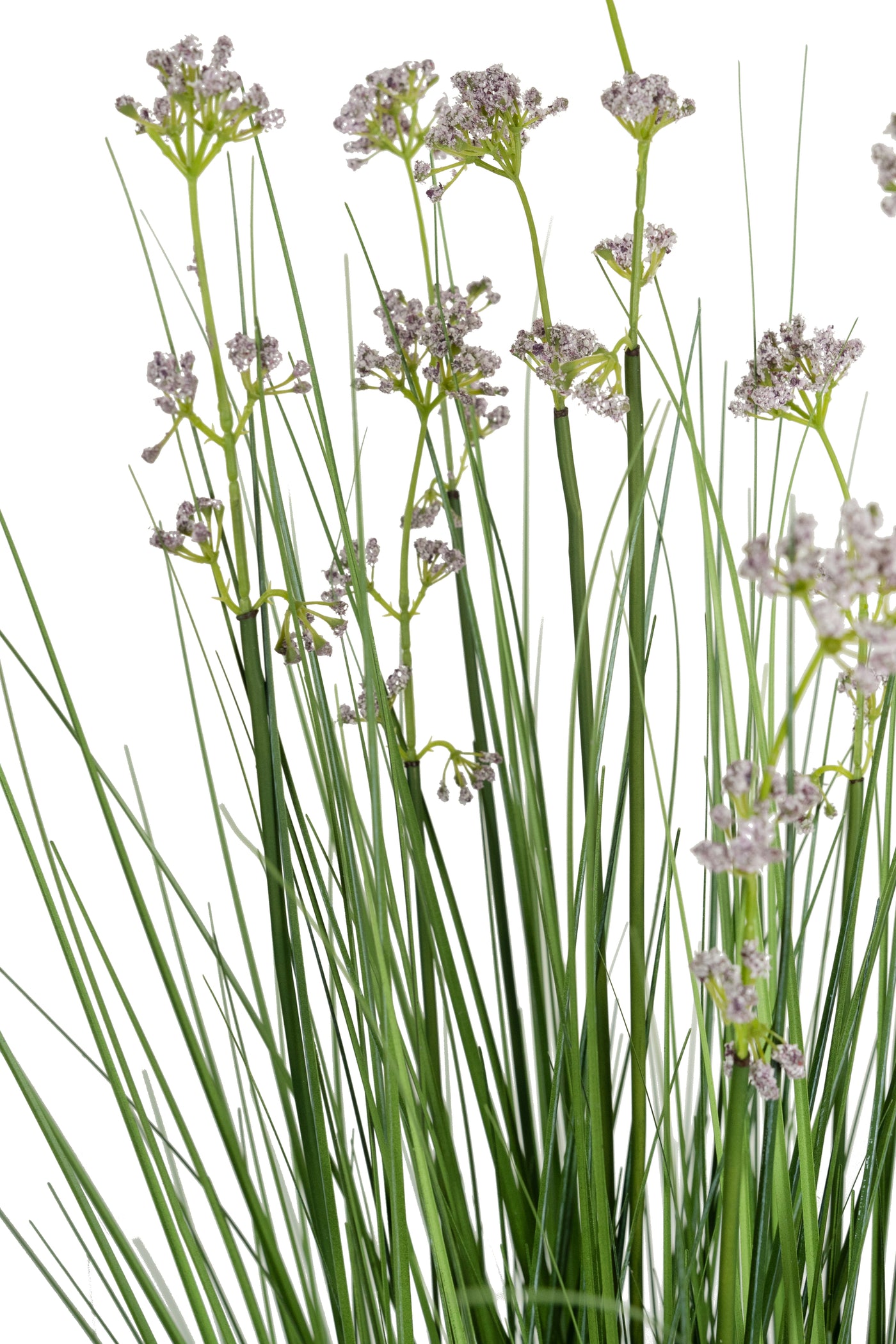 Iarba artificiala Onion 100 cm cu 8 flori de praz violet