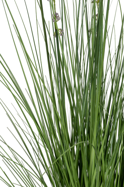 Iarba artificiala Onion 100 cm cu 8 flori de praz violet