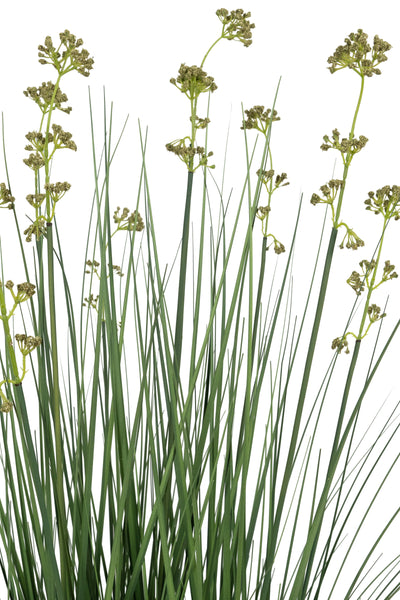 Iarba artificiala Onion 120 cm cu 10 flori de praz verzi