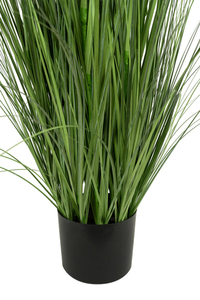 Iarba artificiala Onion 120 cm cu 10 flori de praz violet