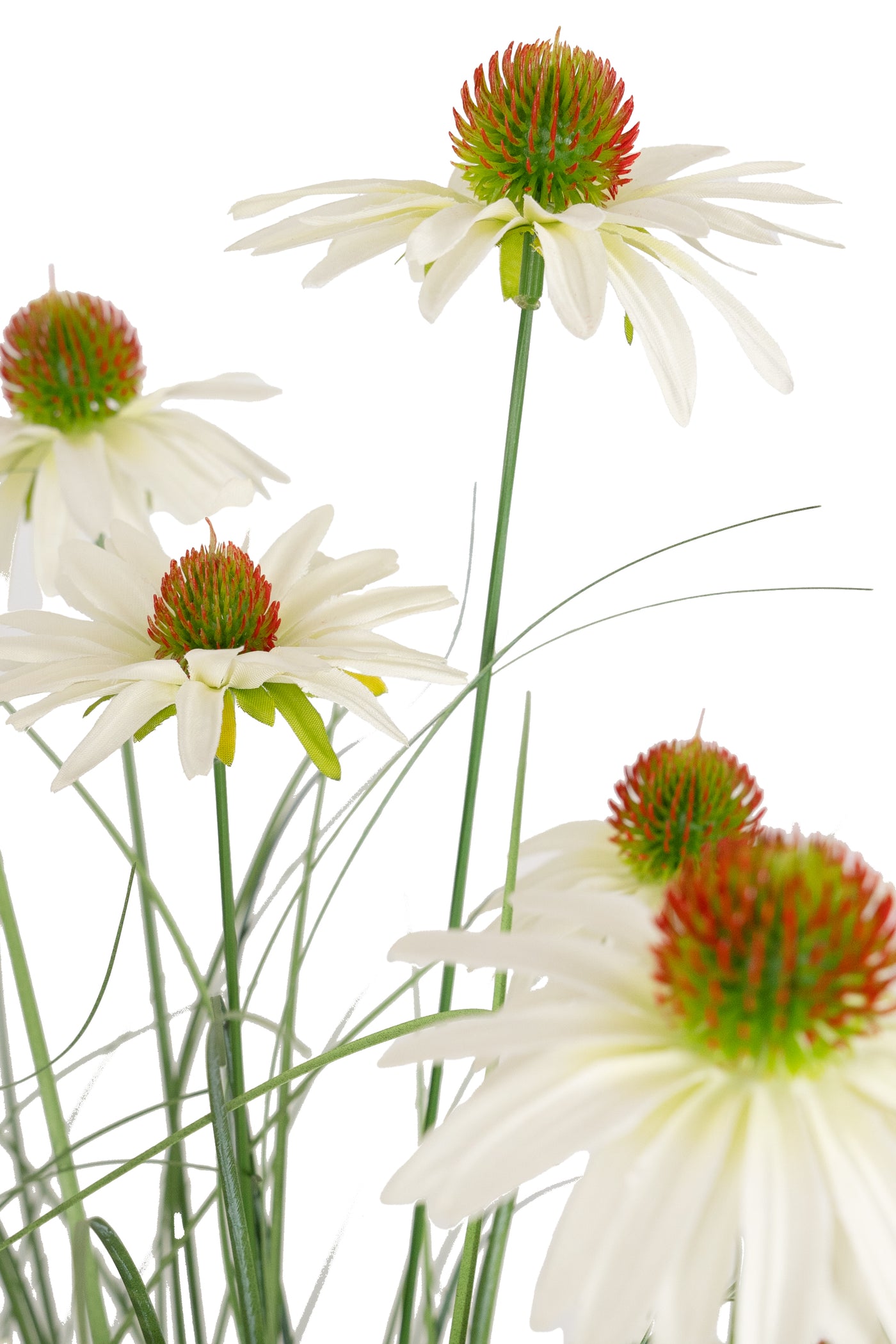 Iarba artificiala Onion 120 cm cu 17 flori de crizantema