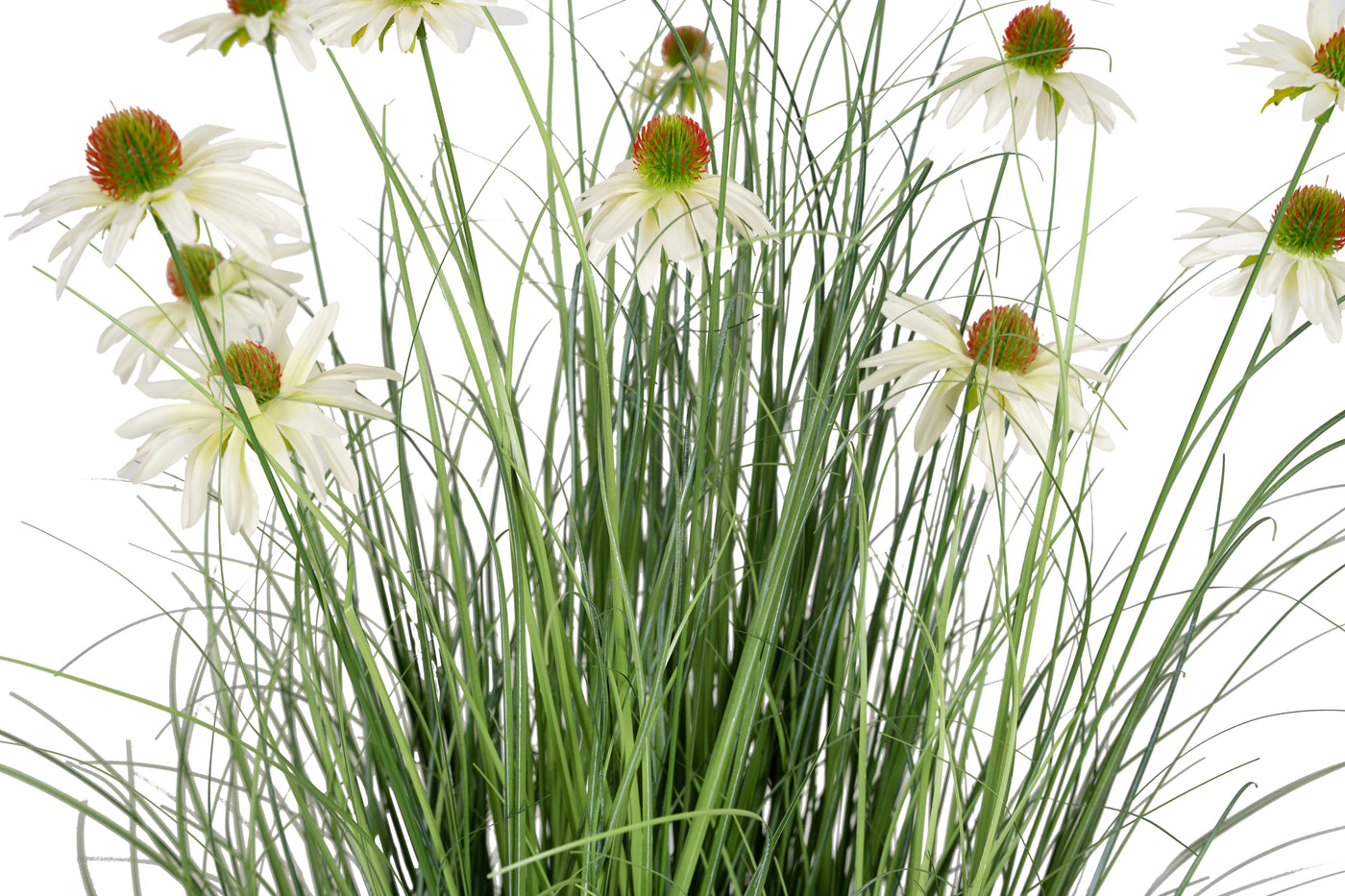 Iarba artificiala Onion 120 cm cu 17 flori de crizantema