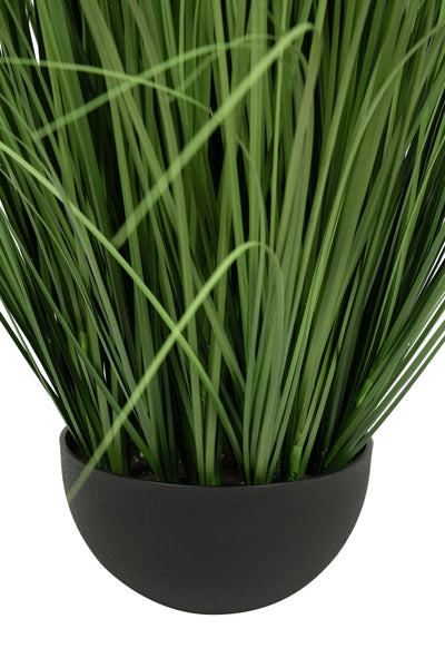 Iarba artificiala Onion 120 cm cu 22 flori de praz albe
