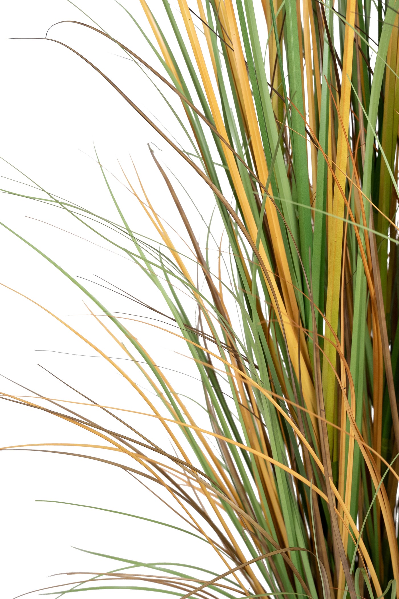 Iarba artificiala Onion 120 cm cu 8 flori albe de crizantema