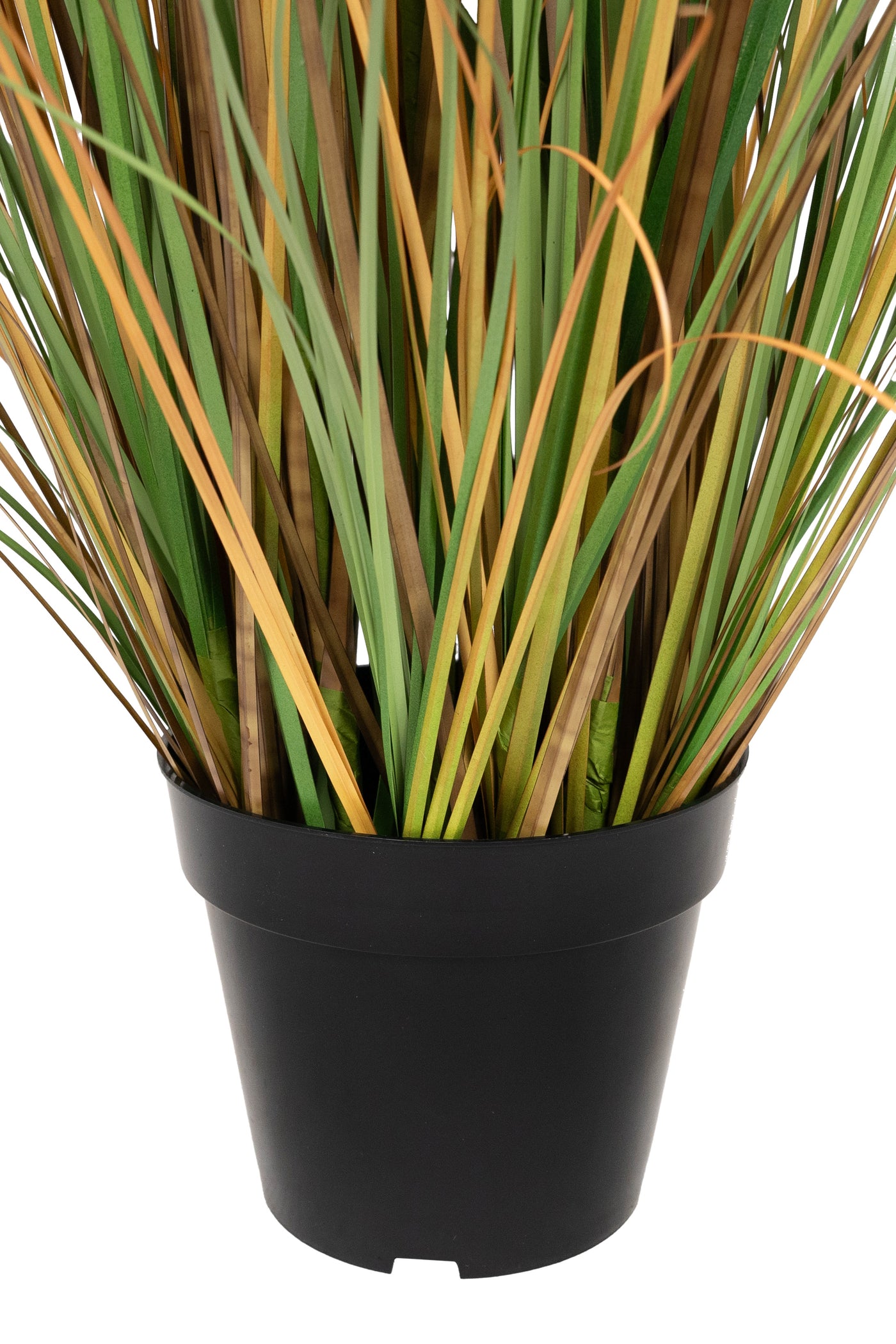 Iarba artificiala Onion 120 cm cu 8 flori albe de crizantema