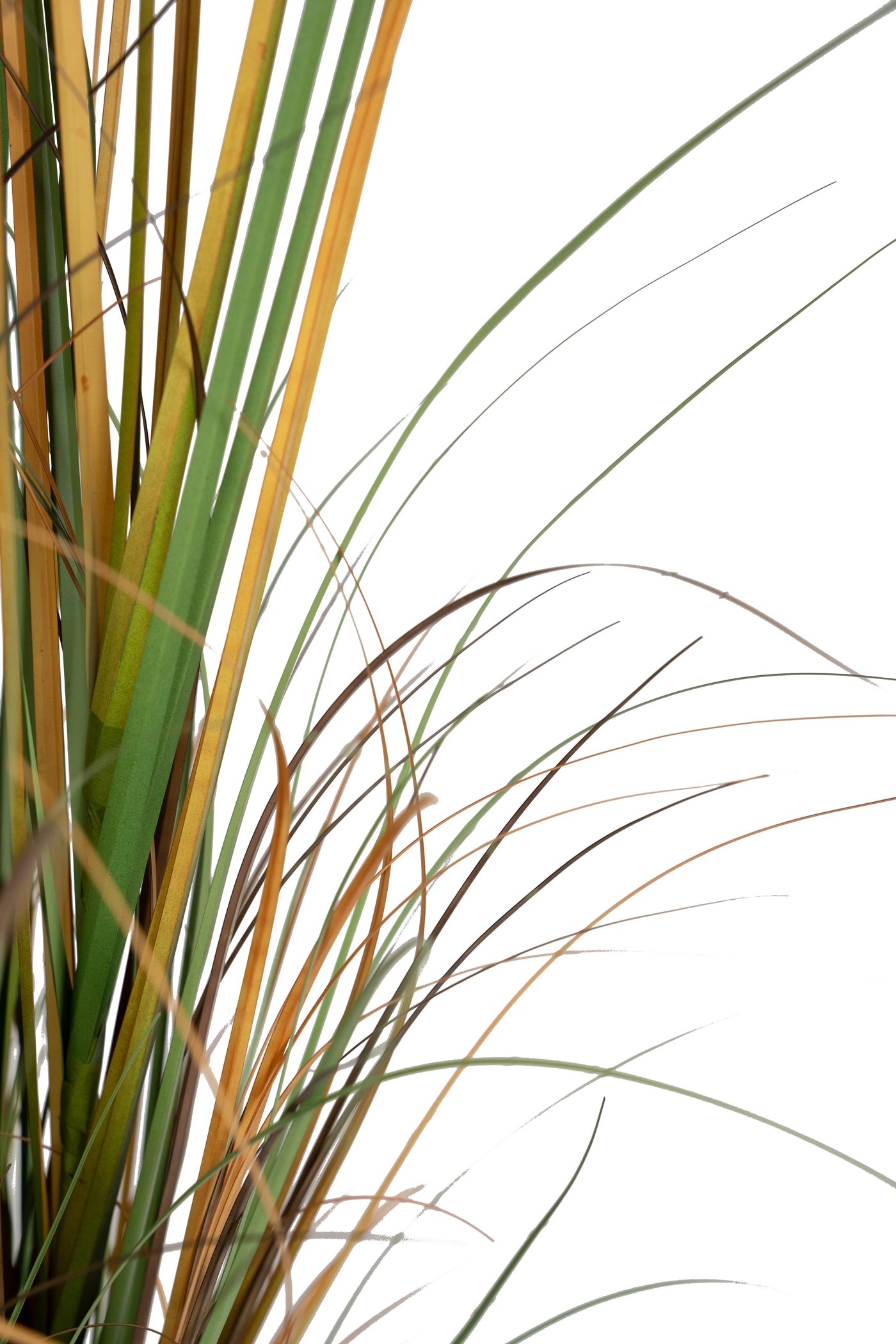 Iarba artificiala Onion 120 cm cu 8 flori galbene de crizantema