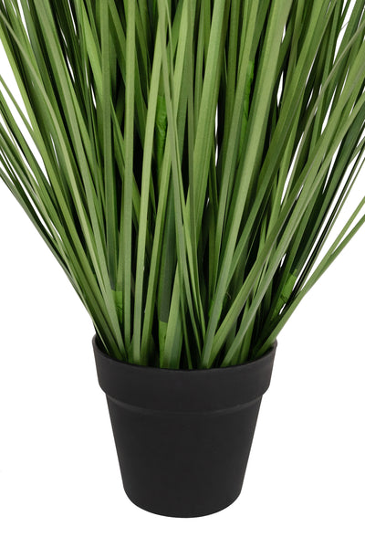 Iarba artificiala Onion 120 cm cu 9 flori de crizantema galbene