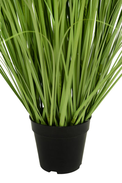 Iarba artificiala Onion 120 cm cu 9 flori de morcov albe