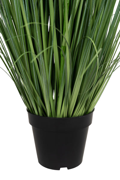 Iarba artificiala Onion 150 cm cu 10 flori albe de crizantema