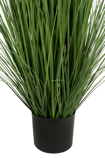 Iarba artificiala Onion 150 cm cu 11 flori de praz albe