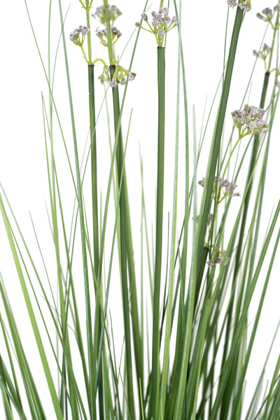 Iarba artificiala Onion 150 cm cu 11 flori de praz violet