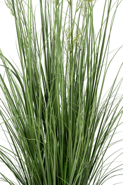 Iarba artificiala Onion 150 cm cu 12 flori de morcov galbene