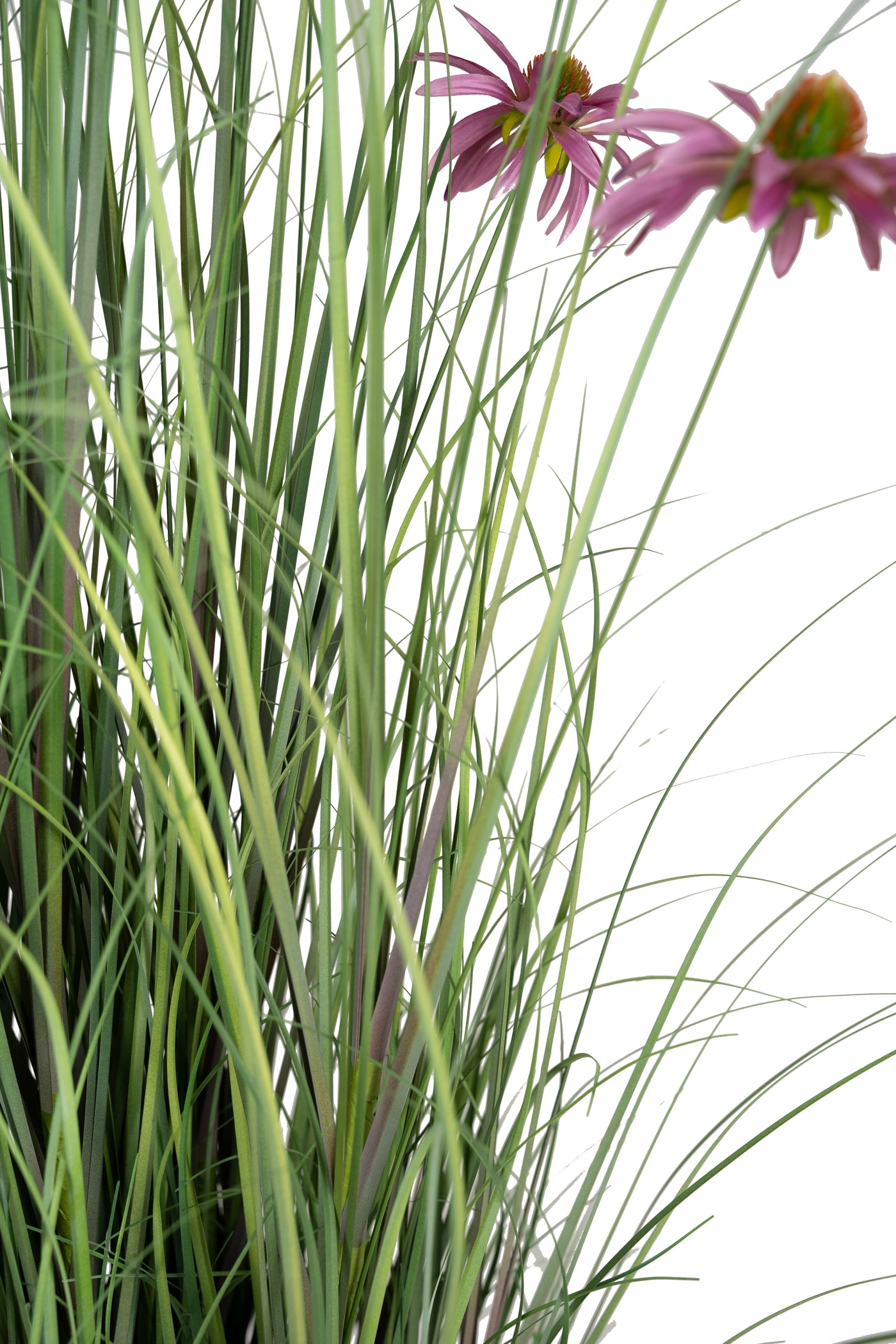 Iarba artificiala Onion 150 cm cu 22 flori violet de crizantema