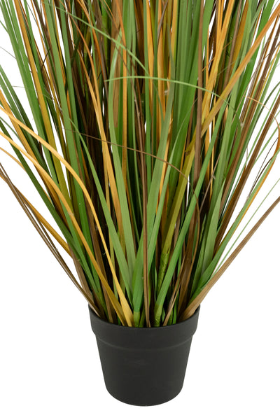 Iarba artificiala Onion 150 cm cu 7 flori naturale de pampas bej