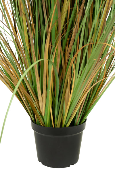 Iarba artificiala Onion 183 cm cu 13 flori naturale de pampas bej
