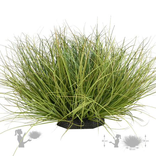 Iarba artificiala Onion 38 cm verde cu bej