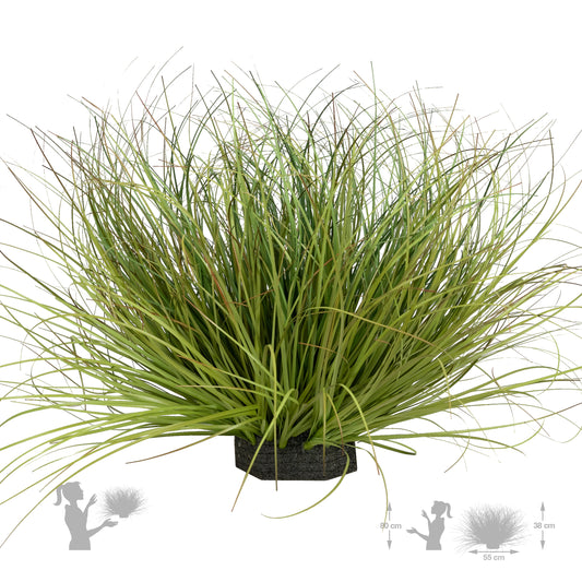Iarba artificiala Onion 38 cm verde cu bej