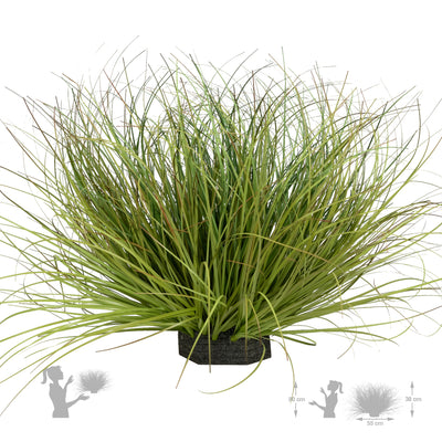 Iarba artificiala Onion 38 cm verde cu bej