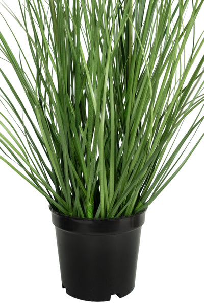 Iarba artificiala Onion 45 cm cu 3 flori de morcov galbene