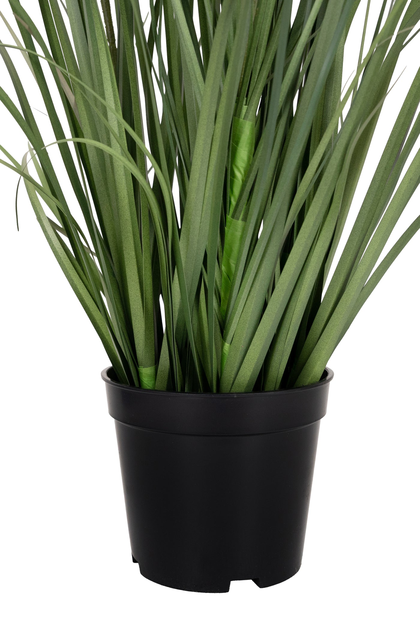 Iarba artificiala Onion 60 cm cu 4 flori de crizantema mov