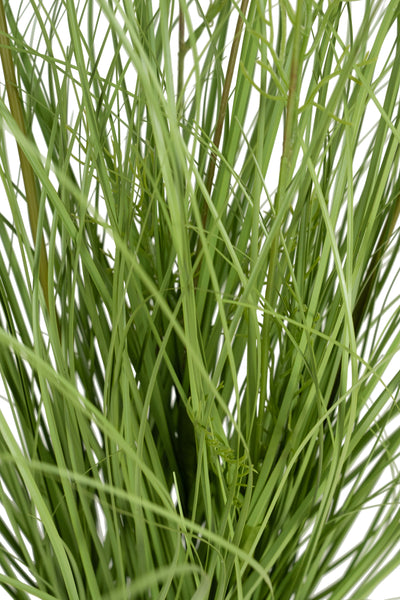 Iarba artificiala Onion 60 cm cu 5 flori de morcov albe