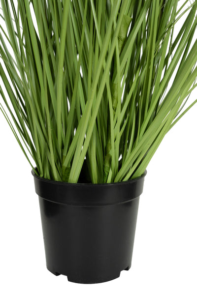 Iarba artificiala Onion 60 cm cu 5 flori de morcov albe