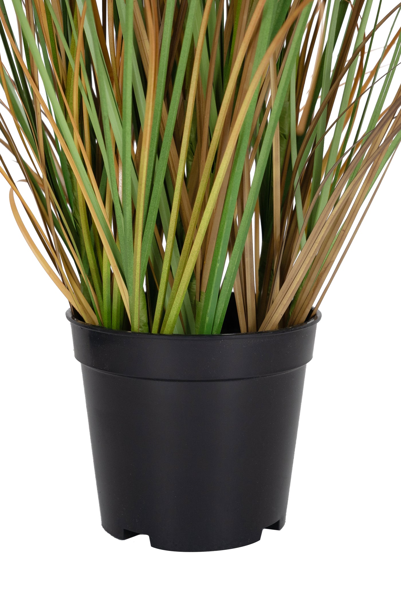 Iarba artificiala Onion 60 cm cu 5 flori galbene de crizantema